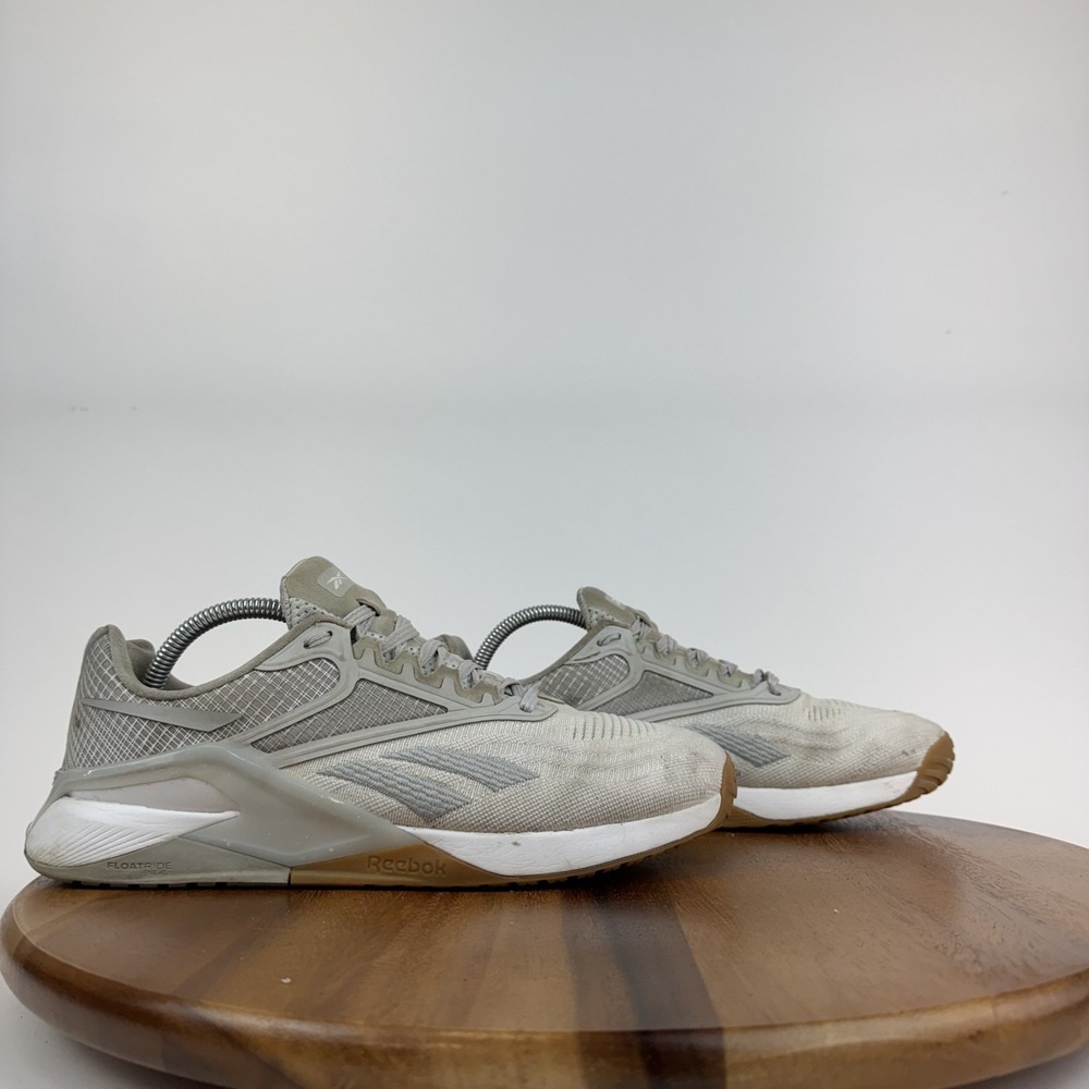 Womens Reebok Nano X2 Gray Athletic Crossfit Weightlifting Sneakers Shoes 10 M